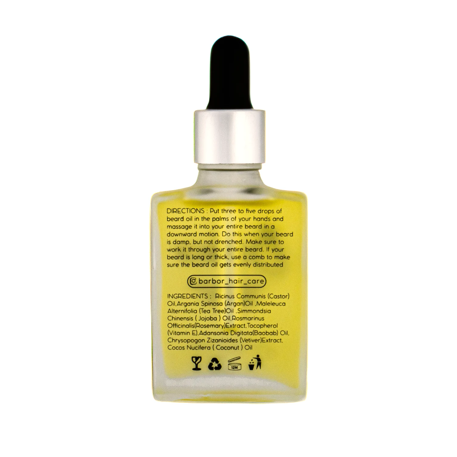 BARBOR Premium Beard Oil product view